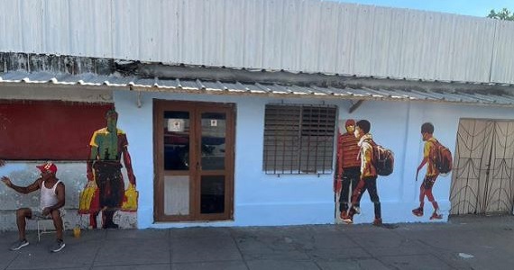painted building in Cuba